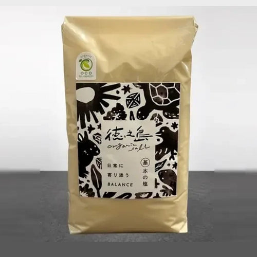 徳之島 オーガニック天然塩 1kg パッケージ